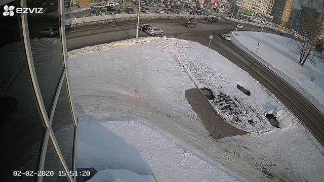 Видеокамера Ezviz C4W - Улица (светлое время суток) смотреть онлайн