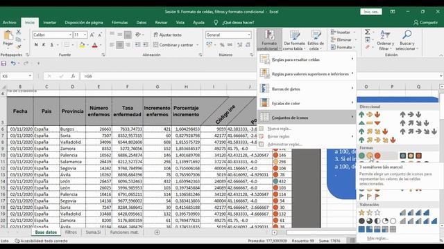 Cómo aplicar el formato condicional en Excel 2019 смотреть онлайн