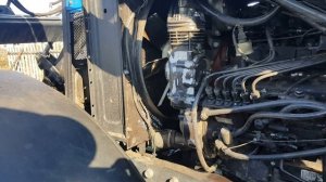 Мтз 1221  Заменили радиатор