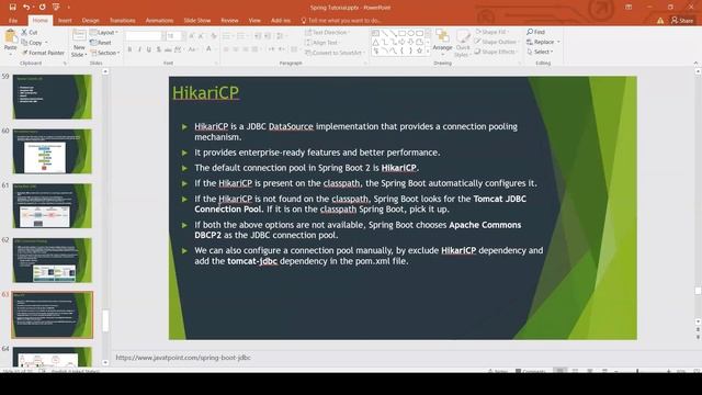 4-4 Spring Persistence layers and Connection Pool (HikariCP) смотреть онлайн