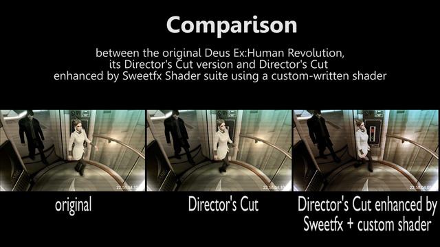 Deus Ex:Human Revolution Director's Cut - SweetFX custom shader смотреть онлайн