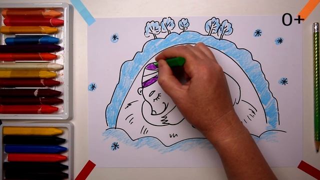 #какнарисовать #БЕРЛОГА Уроки рисования для детей #howtodraw #bearden #drawforchildren