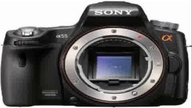 Sony SLT-A55V SLT-Digitalkamera смотреть онлайн