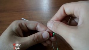 Колье из бисера в технике уичоль.Часть 1 из 2.  Necklace biseru .Beading