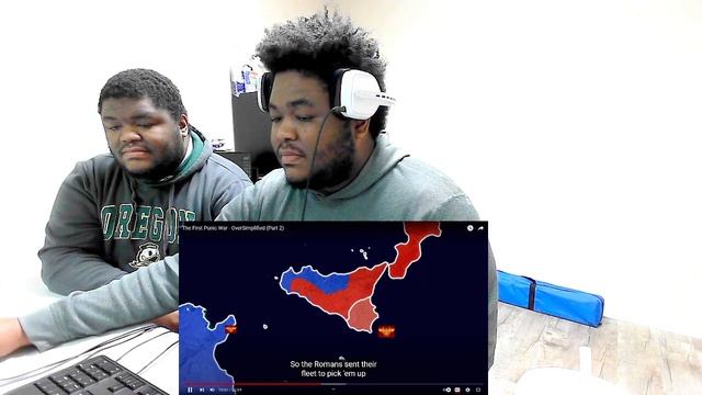 (Twins React) to The First Punic War - OverSimplified (Part 2) REACTION смотреть онлайн