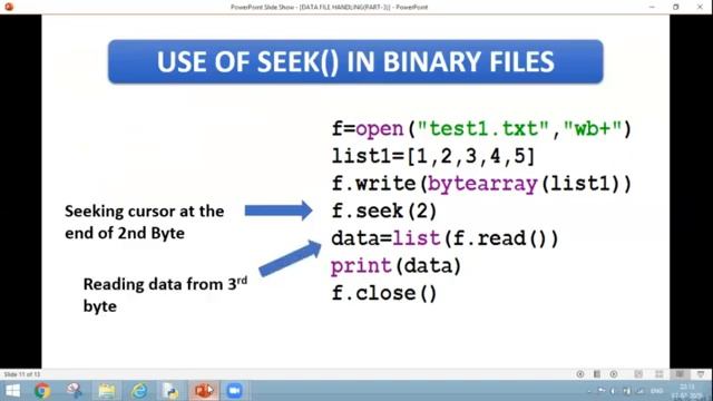 Python Tutorials || File Handling in Python || Binary files || Part-4 || CBSE Class 12th смотреть онлайн