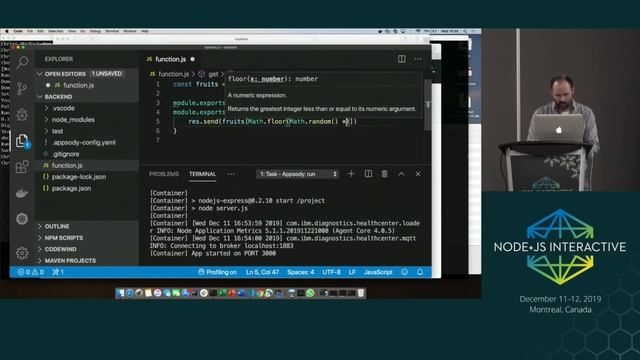 FaaS Meets Node.js Frameworks: Developing Cloud Native Node.js Applications at Speed - Chris Bailey смотреть онлайн