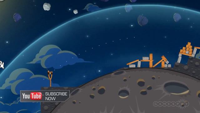 Angry Birds Space Level 1-19 - 3 Star Walkthrough смотреть онлайн