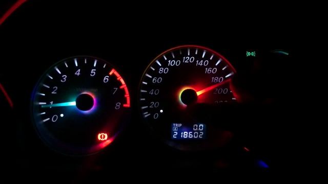 Mitsubishi Lancer IX ( пересвет приборки ) смотреть онлайн