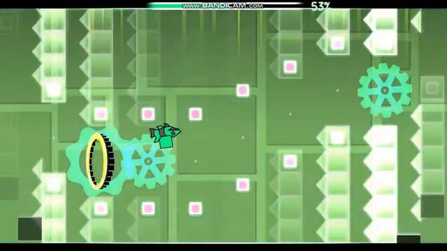 The nightmare (easy demon) by Jax. GEOMETRY DASH #1 (прочитайте пожалуйста описание) смотреть онлайн