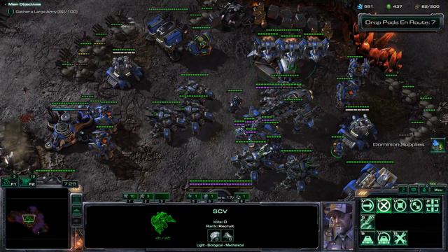 24. Gates of Hell | StarCraft II Wings of Liberty NIGHTMARE смотреть онлайн