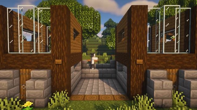 Minecraft : How to Build a 2 Player House | Small & Easy смотреть онлайн