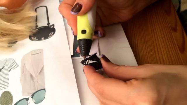 3D ручка рисуем купальник для Барби/ 3D Pen Barbie clothes(Elsa and Anna from Frozen) смотреть онлайн