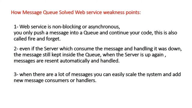 Web services vs Message Queue смотреть онлайн
