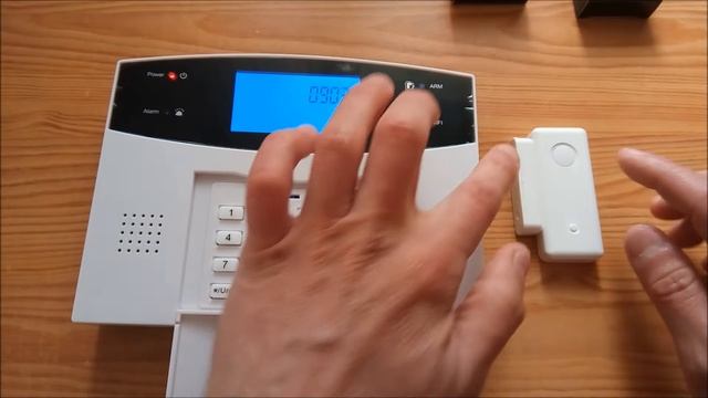 Как запрограммировать датчик окна-двери на GSM Wi-Fi PSTN Сигнализацию Emastiff G2BW через панель. смотреть онлайн