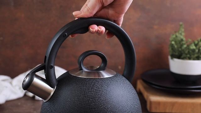 Чайник со свистком NADOBA серия Anesa 2,5 л смотреть онлайн