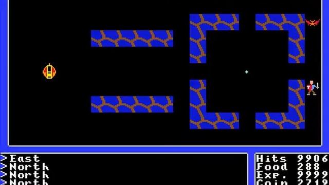Ultima I on Apple IIgs - final boss Mondain смотреть онлайн