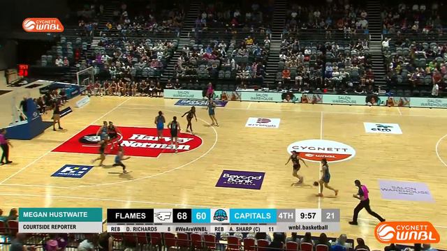 Alexandra Sharp Posts 16 points & 13 rebounds vs. Sydney Flames смотреть онлайн