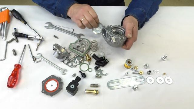 Разборка газового редуктора Lovato RGJ-3.2 (L) LPG