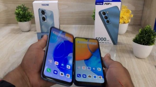 Tecno Pop 6 Pro Vs Tecno Pop 5 Lte ⚡ Unboxing | Comparison | Setting | Camera | Cheapest Smartphone
