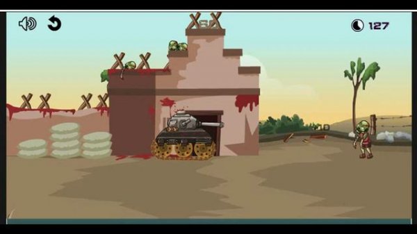 игры танки против зомби // games tanks vs zombies