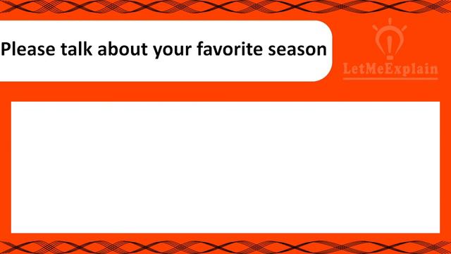 Talking about weather and favorite season | English conversation | IELTS speaking смотреть онлайн