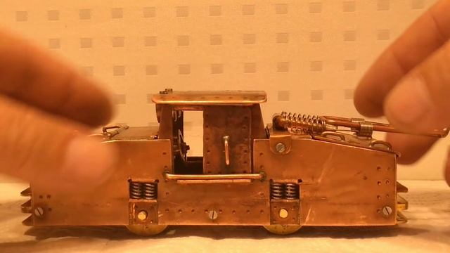 Steampunk Модель электровоза К-14, контактный рудничный. Своими руками. смотреть онлайн