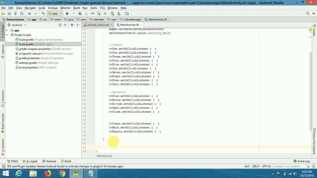 How to Create Calculator App in Android Studio(Kotlin)||In Hindi смотреть онлайн