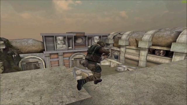 НОВЫЕ БАГИ В Cross Fire 07.06.2016 БАГИ НА КАРТЕ Руины Учимся делать флай джамп Урок Fly Jump смотреть онлайн