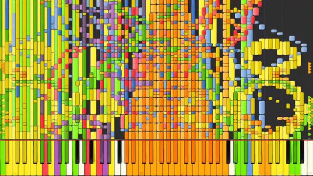 [Black MIDI] Synthesia – Fractal Images 1 million ~ TheSuperMarioBros2 смотреть онлайн