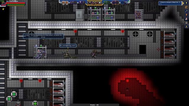 Into the Radiation Vortex of Doom! | Starbound Frackin Universe Let's Play смотреть онлайн