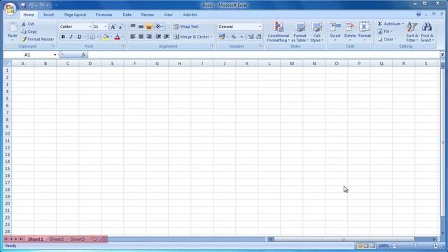 Excel 2007 Overview Guide - Part 1 - The Worksheet смотреть онлайн