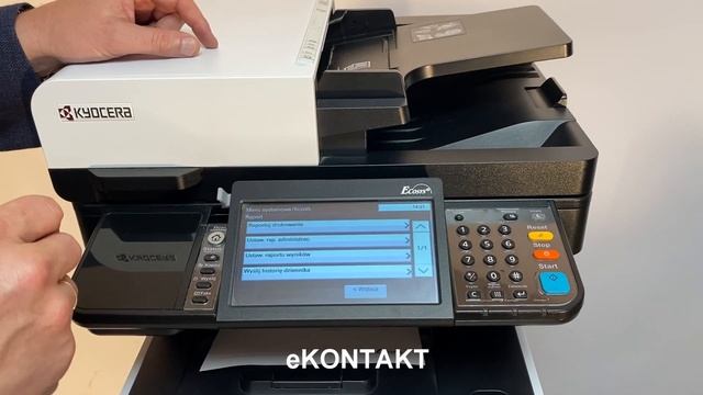 KYOCERA C3655 jak odczytać stan licznika z urządzenia, instrukcja krok po kroku. eKONTAKT смотреть онлайн