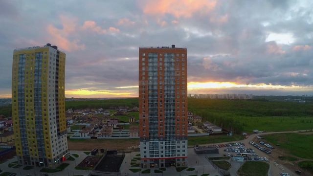 Закат в ЖК Анкудиновский Парк смотреть онлайн