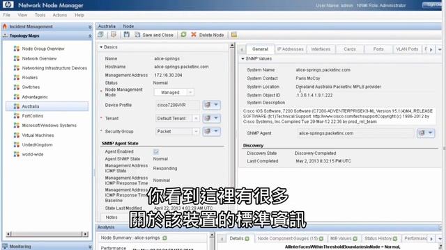 HP Network Node Manager i NNMi смотреть онлайн