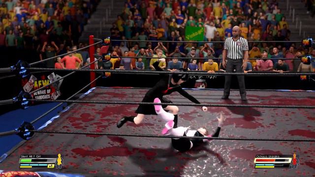 Silent Hill F Girl VS Ochako Uraraka | WWE 2K22 | ANIME | Silent Hill F VS My Hero Academia смотреть онлайн