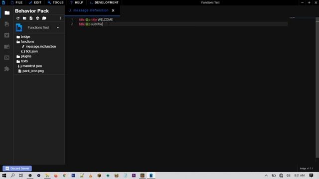 Minecraft Bedrock Functions Tutorial смотреть онлайн