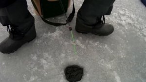 Зимняя рыбалка на Рыбинском Водохранилище