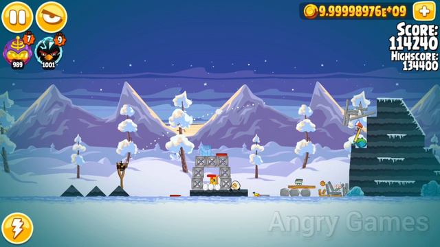 Angry Birds Seasons Data Privacy Day 3 Stars Level 57 - The Pig Days смотреть онлайн