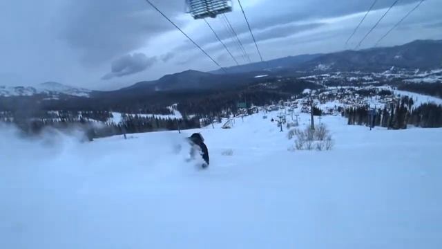 Шерегеш, Влад, много снега!!! смотреть онлайн