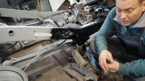 обработка рамы автомобиля