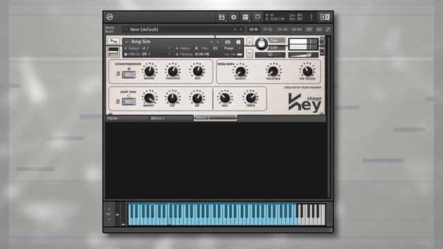 this wurli sounds beautiful l Wurlitzer for Kontakt VST Plugin смотреть онлайн