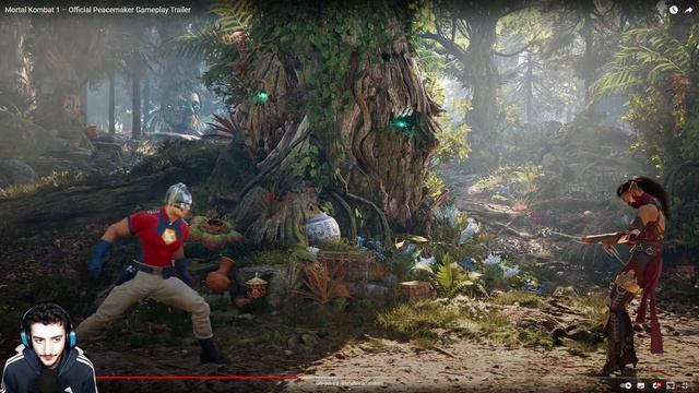 A Nagy Leleplezés! Peacemaker Reakció. #mortalkombat1