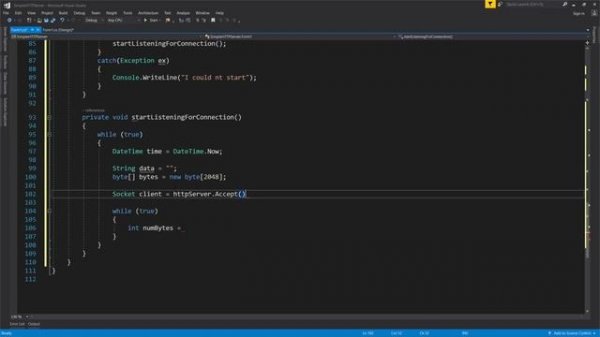 Create a Simple HTTP Server | Visual C#.NET