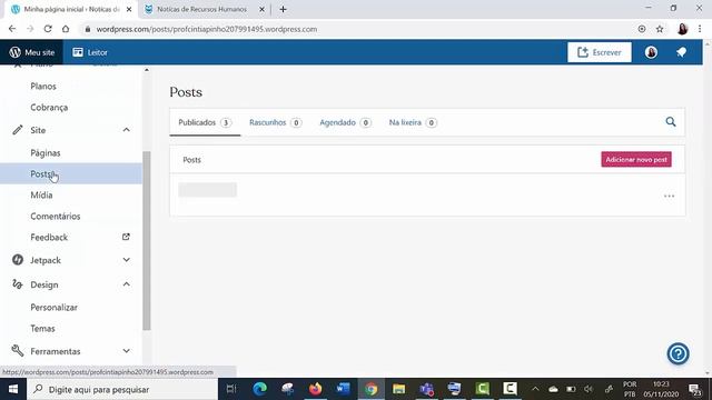 Blog WordPress - Trocando Tema - Imagem Banner e Fonte смотреть онлайн