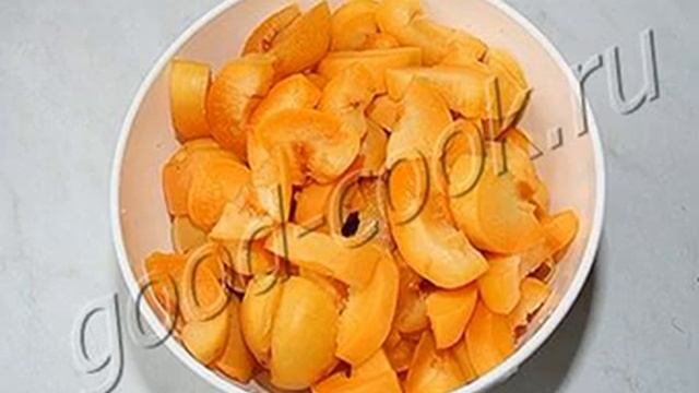 Пирог с абрикосами, рецепт приготовления смотреть онлайн
