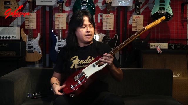Sesi Review : Fender Japan Hybrid Quilt FSR '60S Telecaster Trans Red (Limited Edition !!) смотреть онлайн