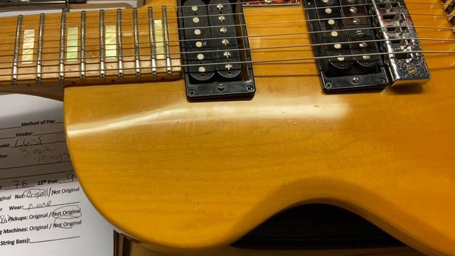 1978 Gibson L6 S Natural Block Inlays смотреть онлайн