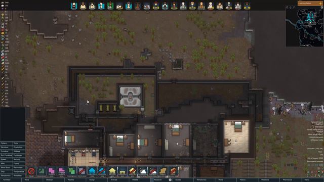 Rimworld 1.0 | Defensive Maneuvers | High Tech Fortress | BigHugeNerd Let's Play смотреть онлайн