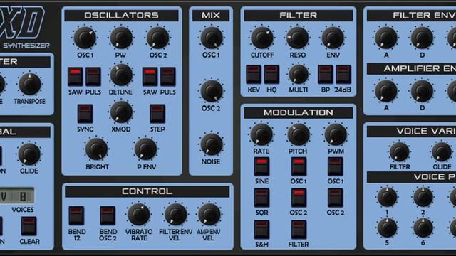 80s tune with OBXD VST смотреть онлайн